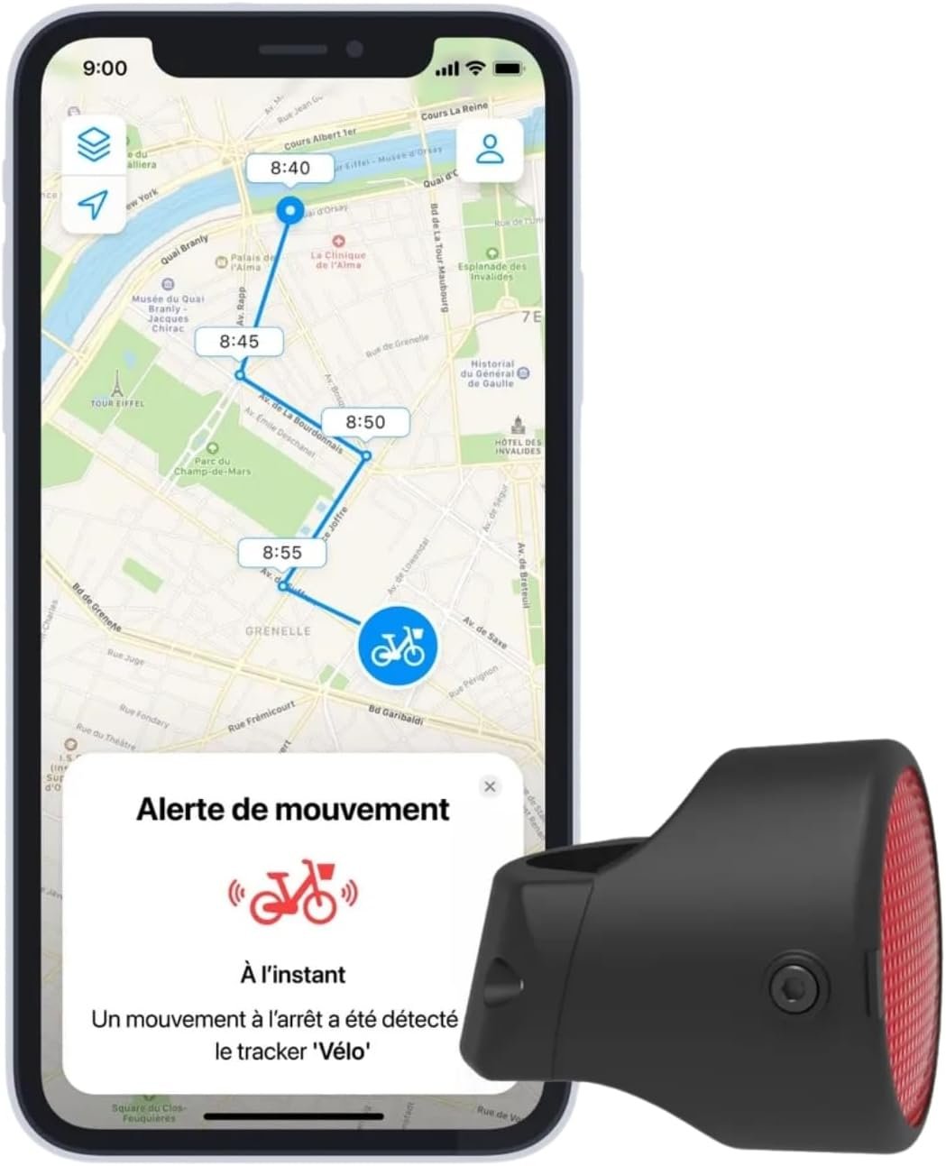 Invoxia Bike Tracker